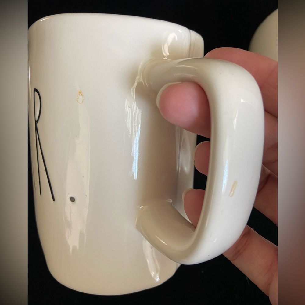🖤 Rae Dunn By Magenta Collection MR & MRS Ivory Ceramic Coffee Mug Set Wedding - Picture 5 of 8